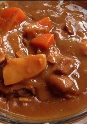 男のカレー(母の日の旦那作カレー)-レシピのメイン写真
