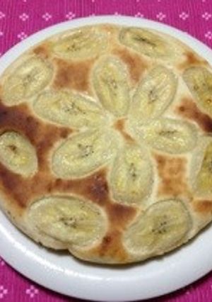 グリルピザプレートでバナナケーキ☆-レシピのメイン写真