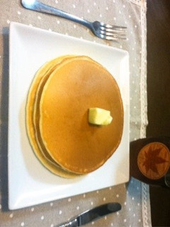 簡単 モチモチ ! パンケーキ-レシピのメイン写真