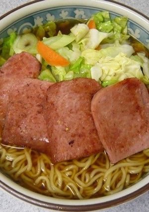 野菜＆スパム　ラーメン-レシピのメイン写真