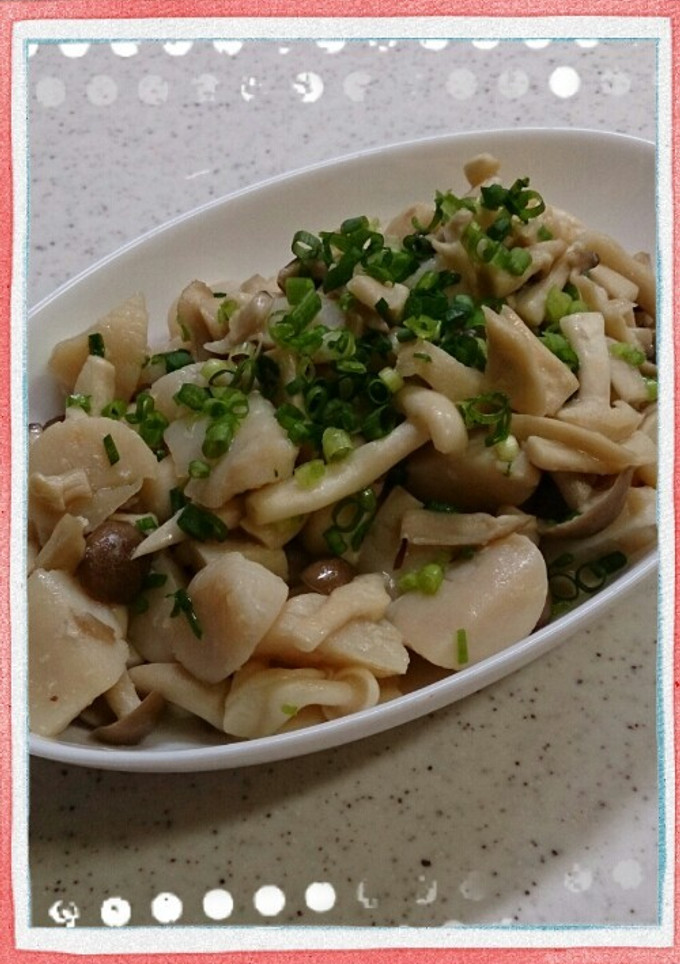 帆立ときのこの塩麹炒め-レシピのメイン写真
