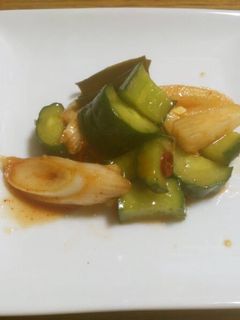 きゅうり★長ネギ★長いものキムチ漬け-レシピのメイン写真