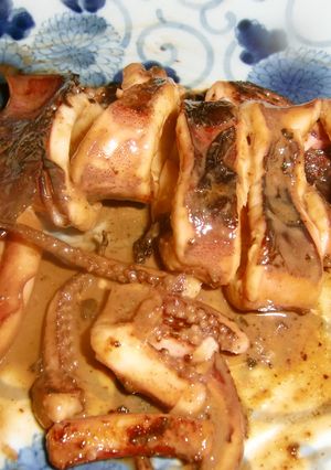 簡単おつまみ イカのゴロ焼き-レシピのメイン写真
