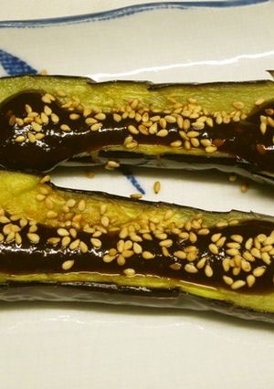 美味しい、ジューシィ、なす田楽♪-レシピのメイン写真