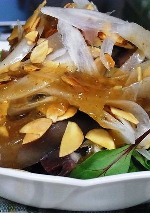 かつおと新玉ねぎのグリーンサラダ-レシピのメイン写真