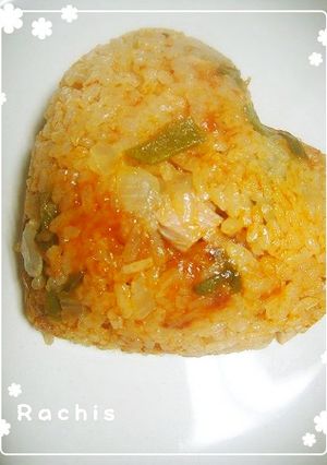 炊飯器で作る！チキンライス♪-レシピのメイン写真