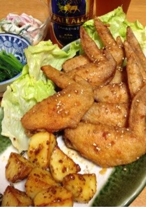 手羽先の唐揚げ（風来坊風）-レシピのメイン写真