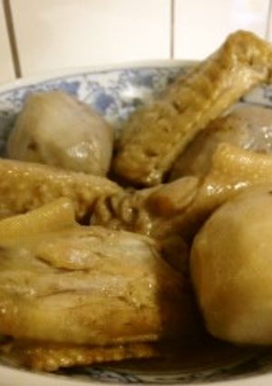 手羽先と里いもの煮物-レシピのメイン写真
