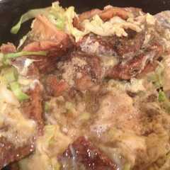 ウナ玉キャベツ丼-レシピのメイン写真