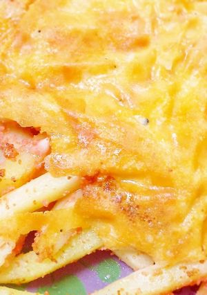 かりとろ〜明太子ポテトのチーズ焼き-レシピのメイン写真