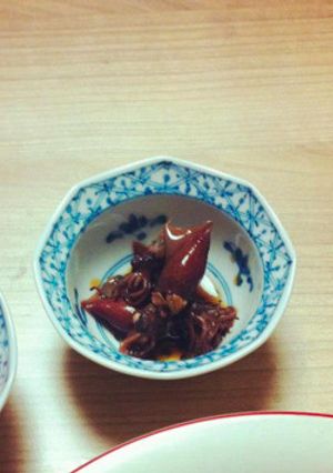 簡単！ほたるいかの沖漬け-レシピのメイン写真