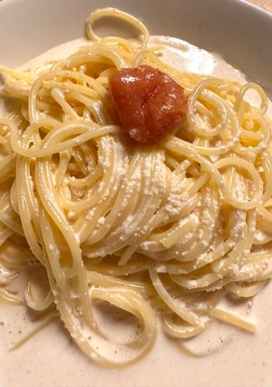 明太クリームパスタ-レシピのメイン写真