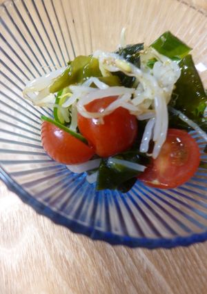 野菜の青シソドレッシング和え-レシピのメイン写真