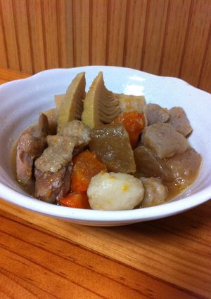 ＊たけのこといろいろ根菜の煮物＊-レシピのメイン写真