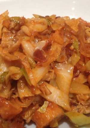 豚肉と野菜とマロニーのコチュジャン炒め-レシピのメイン写真