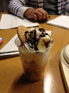 バナナチョコパフェ-レシピのメイン写真