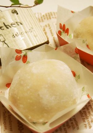 ♡苺とクリームチーズの大福♡-レシピのメイン写真