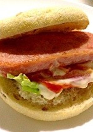 SPAMマフィンサンド-レシピのメイン写真