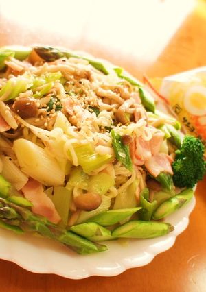 春野菜の塩焼きそば♪-レシピのメイン写真