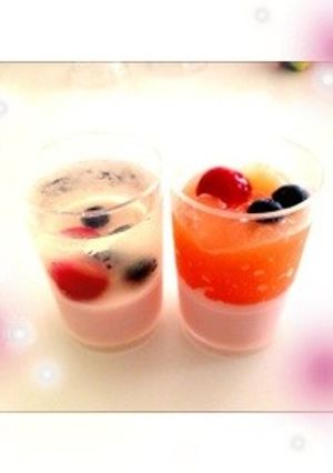 ダイエット中に☆簡単フルーツゼリー-レシピのメイン写真