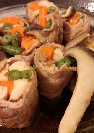 柚子胡椒香る♪肉巻♪-レシピのメイン写真