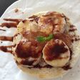 焼きチョコバナナのイングリッシュマフィン