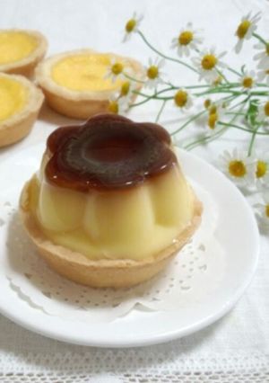 ﾌﾟｯﾁﾝ♡たまごタルト-レシピのメイン写真