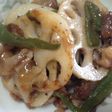 味噌オイスターソース炒め
