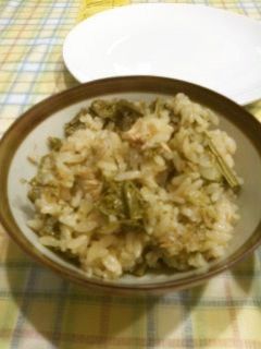 こごみとツナの炊き込みご飯-レシピのメイン写真
