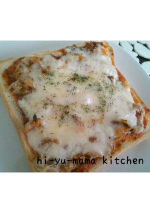 朝食♪粒マス＊ケチャップのチーズトースト-レシピのメイン写真