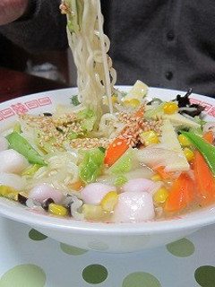 サッポロ一番であんかけちゃんぽん風-レシピのメイン写真