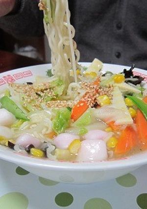 サッポロ一番であんかけちゃんぽん風-レシピのメイン写真