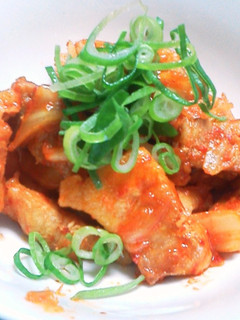 厚切り豚肉で豚キムチ♬-レシピのメイン写真