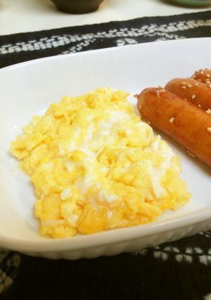 ＊朝食に＊和風スクランブルエッグ＊-レシピのメイン写真