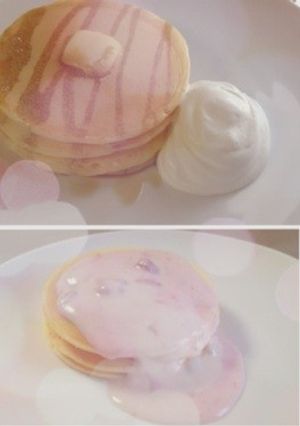 カフェ風パンケーキ♡-レシピのメイン写真