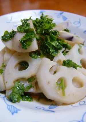 蓮根とパセリの副菜-レシピのメイン写真