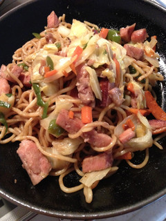 スパムやきそば-レシピのメイン写真