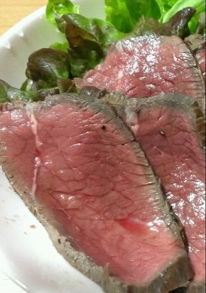 ローストビーフ オージービーフのもも肉で-レシピのメイン写真