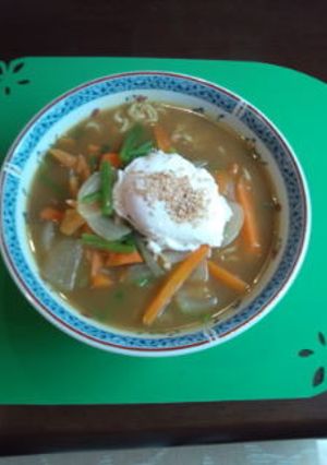 カレーラーメン-レシピのメイン写真