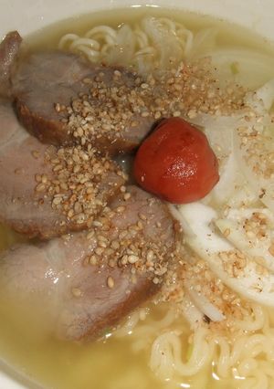 血液サラサラになる？新玉ラーメン-レシピのメイン写真