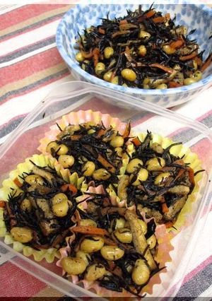 ひじきと大豆の煮物-レシピのメイン写真