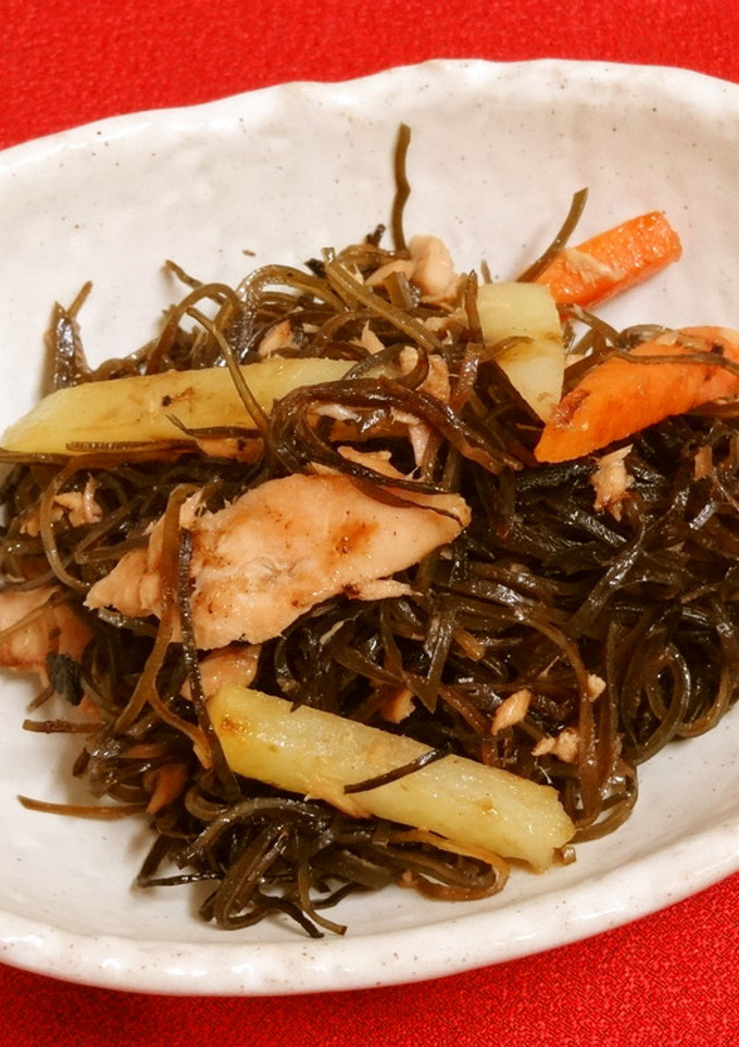 いつもの常備菜　昆布とじゃがいもの炒め煮-レシピのメイン写真