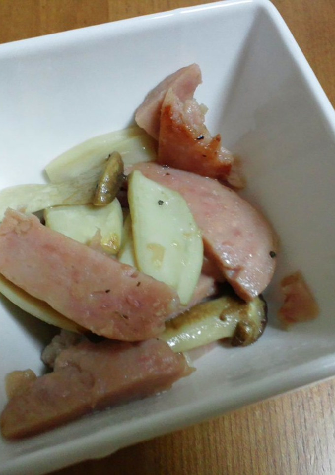 SPAMとエリンギの炒め物-レシピのメイン写真