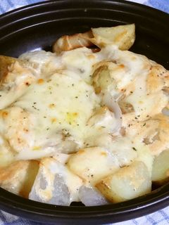 じゃがいものめんたいマヨネーズ焼き-レシピのメイン写真