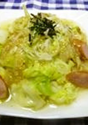 あんかけサッポロ一番塩らーめん-レシピのメイン写真