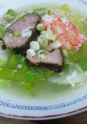 春野菜たっぷり我が家の塩ラーメン-レシピのメイン写真