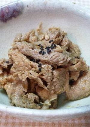豚こまで簡単！豚肉の紅茶煮-レシピのメイン写真