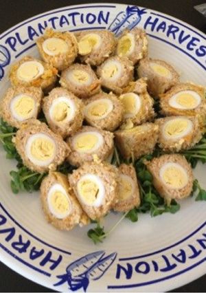 手づかみ食べ時期に！スコッチエッグ^ ^-レシピのメイン写真