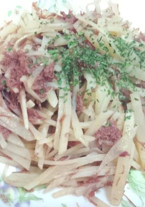新じゃがいも&コンビーフで簡単おかず-レシピのメイン写真