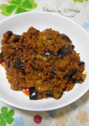 茄子とひき肉のケチャップ煮-レシピのメイン写真